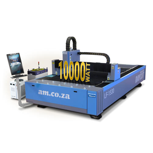 LF-1530/10000: RAYCUT FSCUT Control System & Cutting Head High Precision 10000W Fiber Laser CNC Sheet Ferrous-Metal Cutting Machine, 1530x3050 Cutting Table Complete Unit